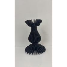 PAPER RED CANDLE HOLDER BLACKCOLOR - 202-0600120
