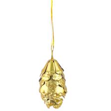 METAL HANGING PINE CONE DCOR - 202-1000026
