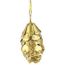 METAL HANGING PINE CONE DCOR - 202-1000026