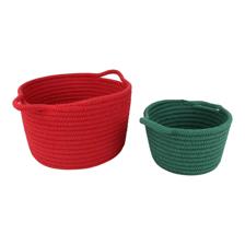 JG SET DE 2 CESTAS 25X25X15CM - 202-1100027