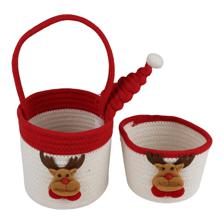 JG SET DE 2 CESTAS 17X16X16CM - 202-1100039