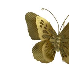 DECORACION MARIPOSA METALICA 2 - 202-1600052