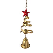 METAL HANGING JINGLE BELL DCOR - 202-1900029