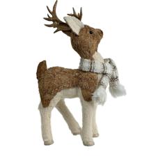 STRAW STANDING REINDEER - 202-2400089
