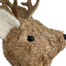 STRAW STANDING REINDEER - 202-2400089