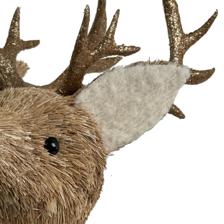 STRAW STANDING REINDEER - 202-2400089