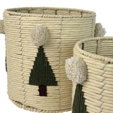 JG 2 CESTAS DECOR 24X24X24CM - 202-2900081