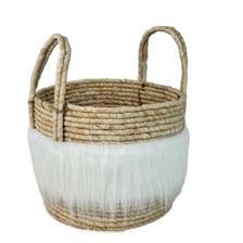 CESTO DECOR NAVIDEÑO 25X25X30C - 202-2900083