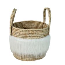 CESTO DECOR NAVIDEÑO 25X25X30C - 202-2900083