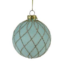 GLASS BALL HANGING DCOR - 202-3400004