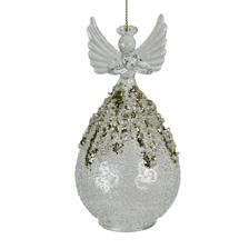 GLASS ANGEL HANGING DCOR - 202-3400014