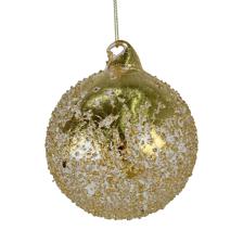 GLASS BALL HANGING DCOR - 202-3400019