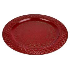 PLATO METALICO 30CM 30X30X1CM - 202-4900005