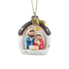 PINGENTE DA SAGRADA FAMÍLIA COM L - 202-5400023B