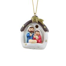 PINGENTE DA SAGRADA FAMÍLIA COM L - 202-5400023B