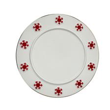 PLATO CERÁMICO 25.5X25.5X1.5CM - 202-6000017