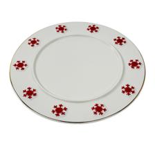 PLATO CERÁMICO 25.5X25.5X1.5CM - 202-6000017