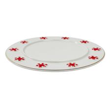 PLATO CERÁMICO 25.5X25.5X1.5CM - 202-6000017