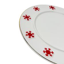 PLATO CERÁMICO 25.5X25.5X1.5CM - 202-6000017