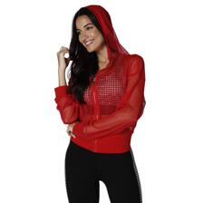 HOODIE WITH HOOD AND ZIPPER 1XCM - 302-0400184
