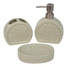 DISPENSADOR DE BANHEIRO 3 PEÇAS - 351-080019