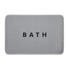 ALFOMBRA P/BAÑO 60X40X0.4CM - 351-110001