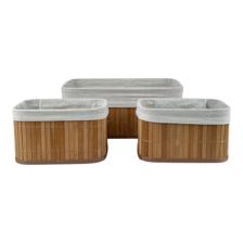 CESTA 3PZ 26X32X14CM - 352-080006