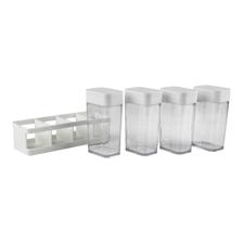 FRASCOS SAZONADORES 5PZ 15X5X1 - 353-08026