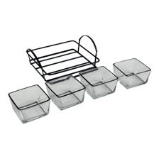 SET/4 SQUARE BOWL - 353-210001