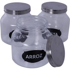 CONTAINERS WITH LID 3 ASST 2000ML 1 - 411-135285