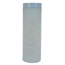 PASTA  GLASS  JAR WITH METAL L - 412-082639