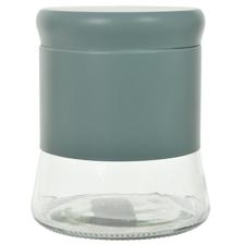 S/S SLEEVE COATED GLASS JAR - 412-62234