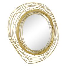 METAL MIRROR WITH FLAT GLASS - 412-890157