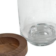 GLASS CANDLE HOLDER - 413-300045