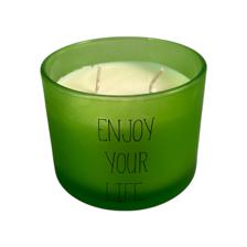 SCENTED CANDLE 11X11X8CM - 415-651904
