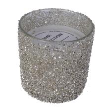 7.7X8CM GLASS CUP WITH CHROMED - 415-84013SF