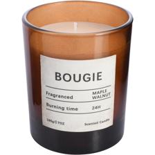 08X9.3CMH GLASS CUP FILL WAX+2%MAPLE WALNU SCENT - 415-84078