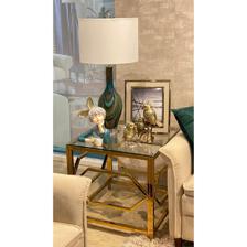 END TABLE IN CLEAR GLASS(KD) - 422-340132