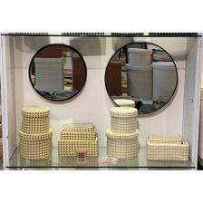 WALL MIRROR PLASTIC FRAME - 423-210728