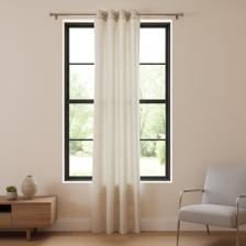 POLYESTER LINEN SHEERS CURTAIN137 X 229 CM - 425-64746