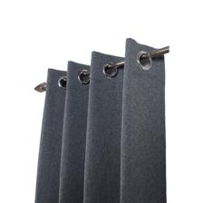 CORTINA COM ILHÓ JG, 2 PEÇAS - 425-64887