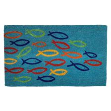 15MM - Vinyl backed Coir mat(VBC)  Bleach Printed Rectangula - 427-4001210