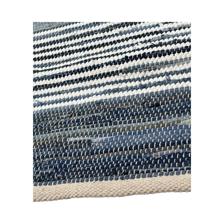 Hand Woven Recycled Denim Cotton Rug - 427-5200402