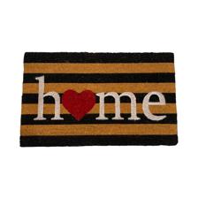 PVC BACKED COIR MAT NATURAL PRINTED - 427-5500034