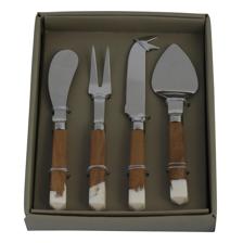 S/4 CHEESE SET BAMBOO - 429-66000029