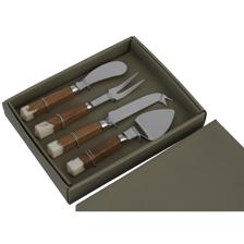 S/4 CHEESE SET BAMBOO - 429-66000029