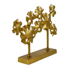 LEAF SCULPTURE  GOLD - 429-750321