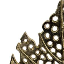 decorative leaf with marble base - 429-860034