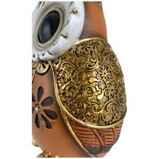 CORUJA DE DECORAÇÃO 14X9X18 CM - 437-0411063