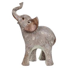 DECORAÇÃO DE ELEFANTE 24,50X10,50X33CM - 437-0420070
